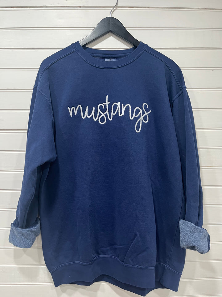 Blue Mustangs Sweatshirt
