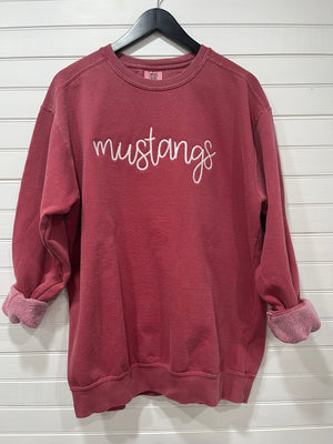 Red Mustangs Sweatshirt