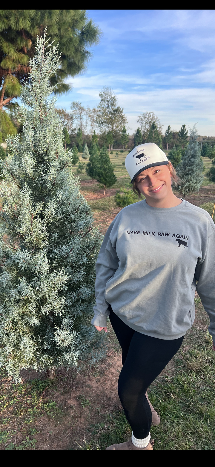 Make Milk Raw Again Sweatshirt