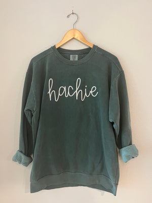 Hachie Green Sweatshirt